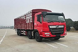 东风商用车东风畅行 350马力 8X4 9.4米 仓栅式国六重卡载货车 (法士特变速箱)(DFV5317CCYGP6D1)