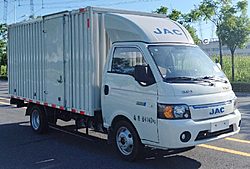 江淮恺达U7 110kw 4X2 4.01米 厢式纯电动微卡载货车 (HFC5040XXYPUEV4)70.59kwh
