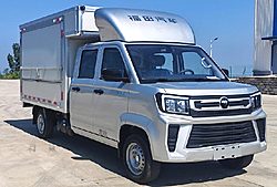 福田祥菱V5 120马力 4X2.7米 翼展式国六微卡载货车 (蓝黛变速箱)(BJ5030XYK5AV7-85)