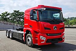 陕汽重卡德龙H6000E 520kw 6X4 纯电动重卡牵引车 400kwh