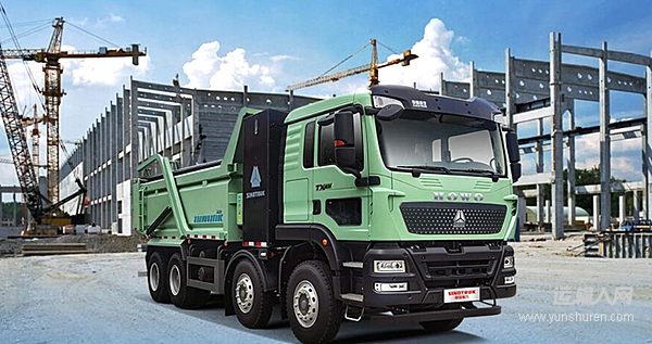 零碳基建新主力 豪沃TX新能源自卸车 工程运输创富全能手