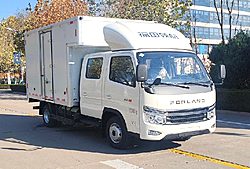 福田时代汽车时代领航S133马力 4X2 3.15米 厢式国六微卡载货车 (株齿变速箱)(BJ5045XXY9AC7-28)