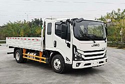 江铃轻卡凯运+ 蓝鲸宽体 180马力 4X2 3.8米 仓栅式国六轻卡载货车 (法士特变速箱)(JX5049CCYT0D26)