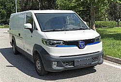 福田图雅诺钱多多 70kw 单排封闭厢式货车 41.86kwh