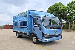 宇通轻卡T系列 神行系列 120kw 4X2 4.2米 仓栅式纯电动轻卡载货车 (ZKH5045CCYBEV256A)155.332kwh
