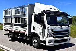 上汽跃进超越H系 H500 大圣 180马力 4X2 3.82米 仓栅式国六轻卡载货车 (法士特变速箱)(SH5043CCYZFDDWZ4)