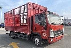 中国重汽轻卡悍将 180马力 4X2 4.15米 仓栅式国六轻卡载货车 (中国重汽变速箱)(ZZ5087CCYG3815F180)