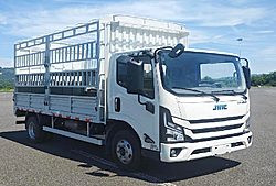 江铃汽车新能源E路达 Max 200kw 4X2 4.2米 仓栅式纯电动轻卡载货车 (JX5049CCYTHC2BEV)165.15kwh