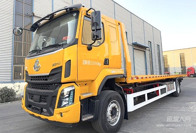 乘龙H5 23吨超限清障车：重载救援王者，合规高效新标杆