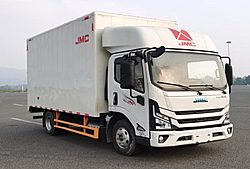 江铃汽车新能源E路达 200kw 4X2 4.2米 厢式纯电动轻卡载货车 (JX5049XXYTHC2BEV)165.15kwh