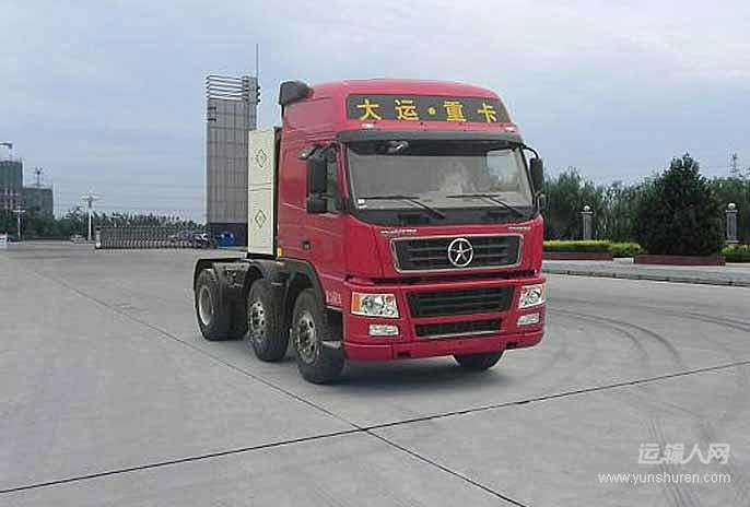 大运n8e重卡300马力6x2 天然气牵引车 Cgc4253n4xb 运输人网