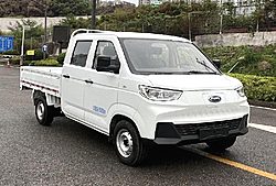 开瑞X3 50kw 4X2.55米 栏板式纯电动微卡载货车 (SQR1031BEVH81)33.28kwh