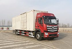 福田欧曼银河3 240马力 4X2 9.8米 厢式国六中卡载货车 (法士特变速箱)(BJ5181XXYY6ANL-02)