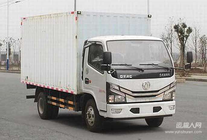 东风凯普特k5125马力37米单排厢式轻卡eq5030xxy3cqdfac