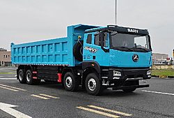 三一重工TAI 7 588kw 8X4 8米 纯电动重卡自卸车 (SYM3312ZH6BEV2)600kwh