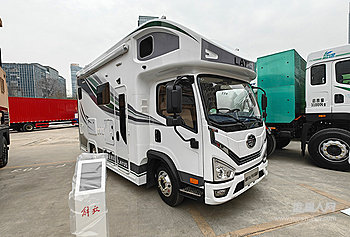 「一汽解放轻卡虎v」一汽解放 虎v 混动phev房车(ca1051p40k51l2be6