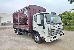 江淮帅铃ES9 270kw 4X2 4.18米 仓栅式纯电动轻卡载货车 (HFC5043CCYP5EV1N)140.41kwh