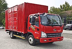 一汽解放轻卡虎V 180马力 4X2 4.16米 厢式国六轻卡载货车 (法士特变速箱)(CA5047XXYP40K42L2E6A85)
